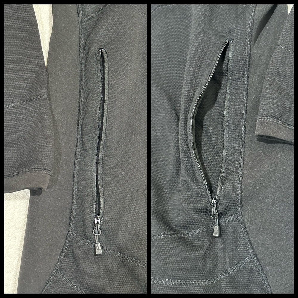 TheNorthFace๐ฅโ๏ธ๐จ๏ธโ๏ธBlack Coat XL Clean Huge Pockets, Zips Up2 Chin, Waist๐s - Picture 8 of 16